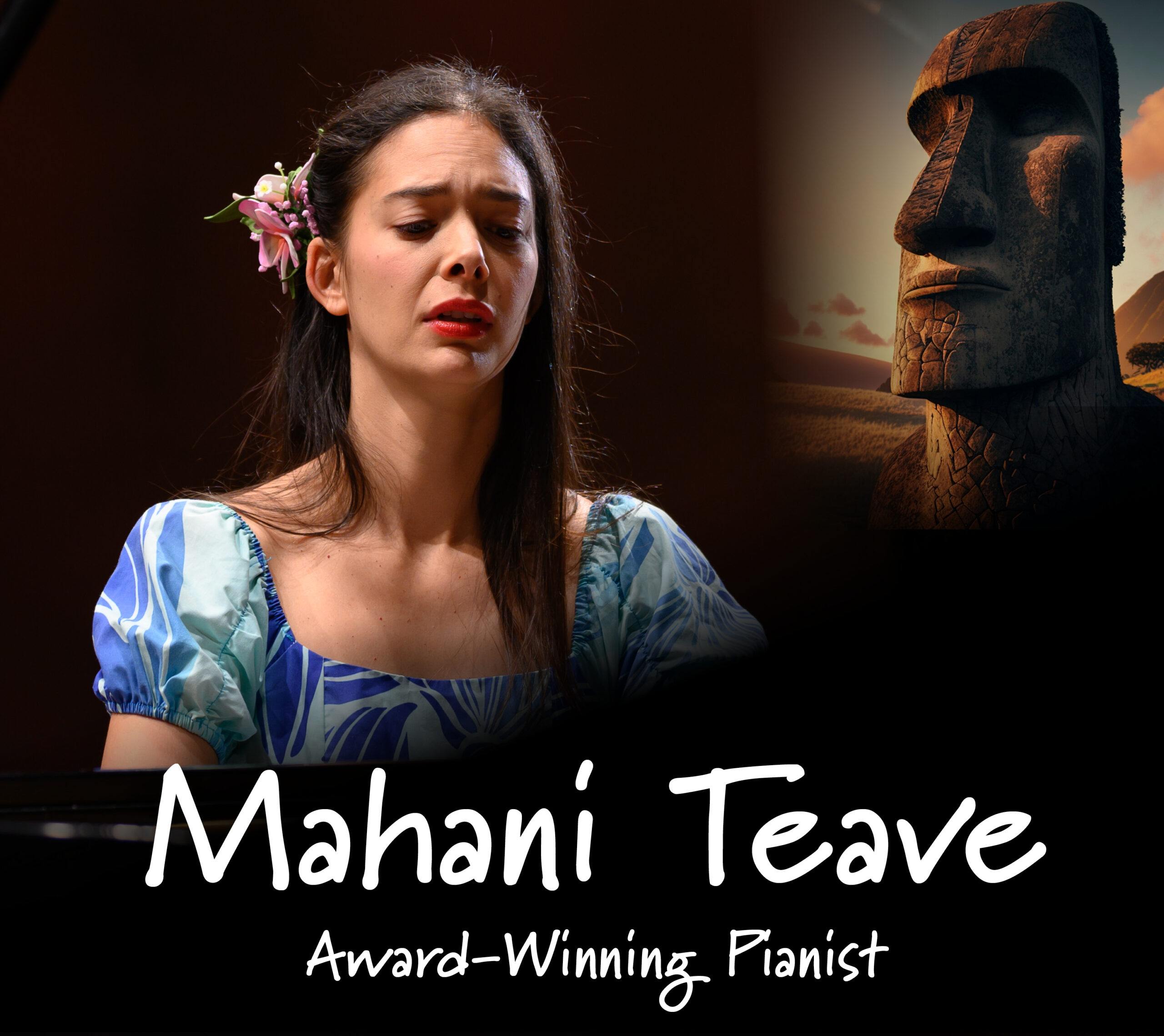 Mahani teeve - award winning pianist.